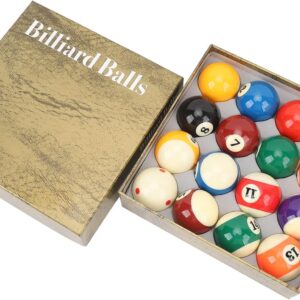 BuyWeek Juego de bolas de billar de resina profesional