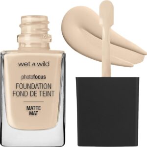 Base Líquida Mate Photo Focus Wet n Wild Soft Ivory