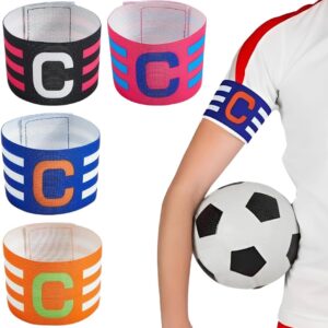 Brazaletes de capitán 4 uds. ajustables y personalizables