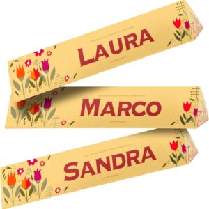 Toblerone Gigante Personalizado del Amor 360g - Flores ❤️