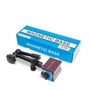 Base comparador magnética WIKISTORE 60 kg, altura 365 mm