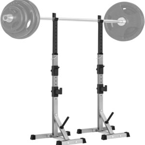 Yaheetech Soporte Barras Pesas 300 kg Ajustable