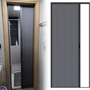 Puerta plegable acordeón 60-90 cm sin taladrar