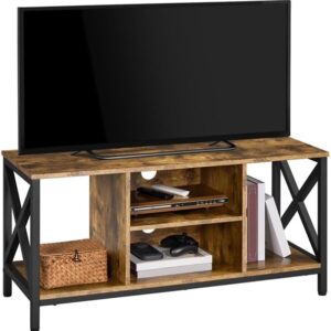 Yaheetech Mueble TV hasta 45 pulgadas - Madera marrón