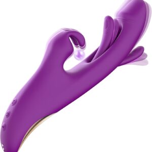 Consolador Rabbit 3 en 1 CUTYTOYI con 9 modos vibración
