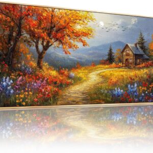Cuadros decorativos SERIMINO 50x100 cm - Paisajes florales modernos