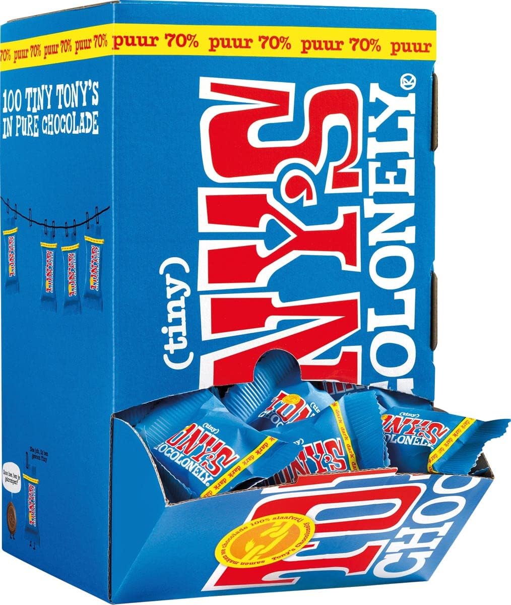 Tony’s Chocolonely Tiny Tony’s Chocolate Negro 900 g