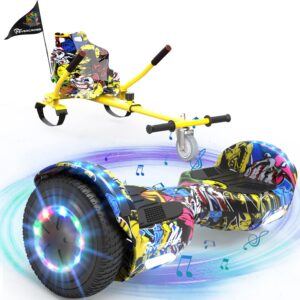 EVERCROSS XP9 Hoverboard con Asiento 6,5" + HoverKart