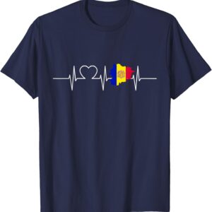 Camiseta Orgullo Andorra con Bandera y Raíces