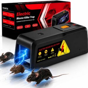 Trampa eléctrica VoltGuard para ratones 2800V - Eficaz y reutilizable