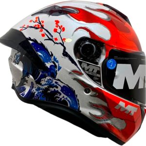 MT Targo S Yamanaka Brillo - Casco integral ECE 22.06