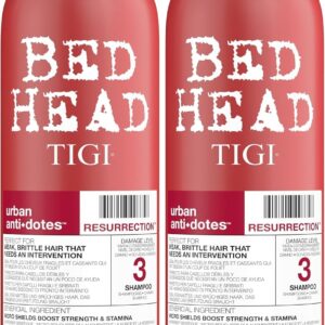 Bed Head Urban Antidotes Resurrection - Champú reparador 750 ml x2