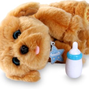 Little Live Pets Sleepy Puppy - Mascota interactiva realista