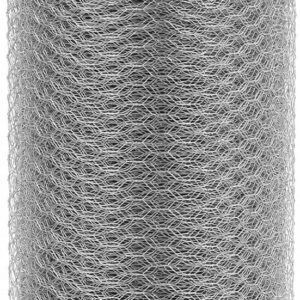 Malla gallinero 25m hexagonal zinc 50mm galvanizada triple torsión