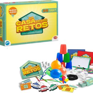 Bizak - La Casa de los Retos. Juego familiar con 36 retos