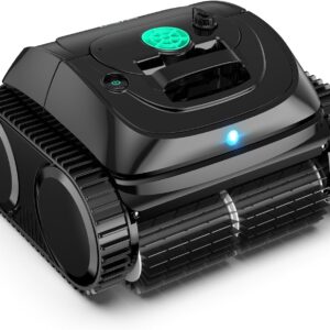 WYBOT C1-Plus Robot limpiafondos piscina 160m², negro