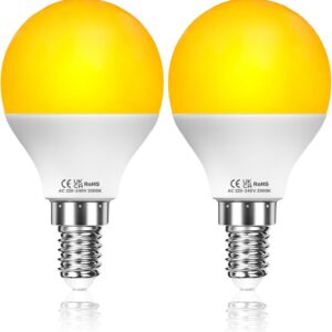Klarlight LED 3W E14 2000K, luz cálida sin azul 2 uds.