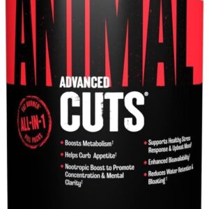 Animal Cuts - Termogénico para Definición y Control de Peso (42 cápsulas)