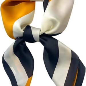 Bufanda de seda KOOYOL: elegancia en 70x70 cm