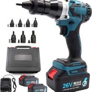 Remachadora 2 en 1 TDSYOCG - Batería 5200mAh M3-M12