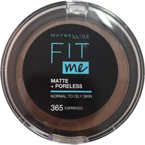 Maybelline Fit Me Polvo Matte & Poreless 365 Espresso 9g