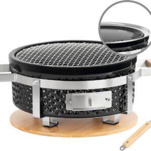 Barbacoa de mesa cerámica BBQ-Toro Hibachi 29,5 cm