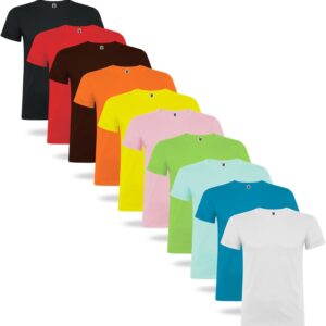 Pack 10 Camisetas Hombre Roly Beagle 100% Algodón