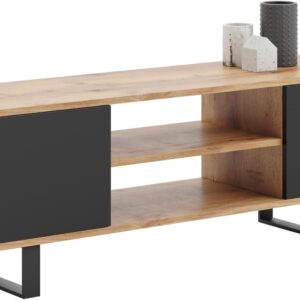Mueble de TV Focus KOBI | 135x40x49 cm | Estilo industrial