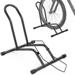 Soporte para bici ajustable, ahorro de espacio (76 cm máx)