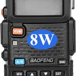 BAOFENG BF UV-5R 8W Radio Dual Band VHF/UHF con kit completo