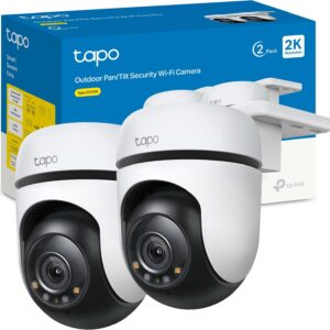 Tapo C510W (2 uds.) – Cámara WiFi Exterior 2K con giro 360°