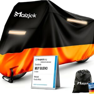 Funda Moto Impermeable Maizjok XL 245x105x125 cm