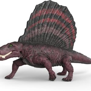 Schleich Dimetrodon | Juguete dinosaurio con mandíbula móvil | Colección