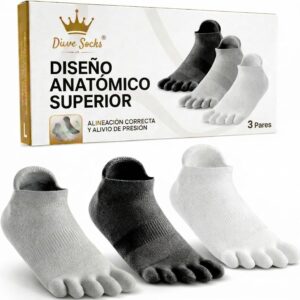 Calcetines Barefoot 3 pares - Separados dedos pie | DIVER SOCKS