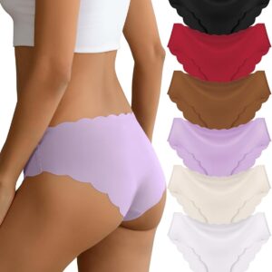 Bragas mujer suaves sin costuras - Pack 6 unidades Dawnrole