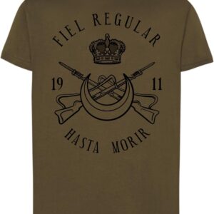 Camiseta Hombre Regulares Melilla Infantería Manga Corta