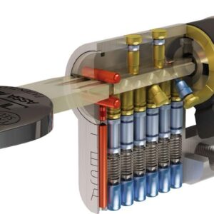 TESA TX853030N: Cilindro europeo TX80, 85 x 30 mm
