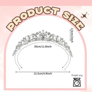 Tiara de diamantes de imitación para boda y fiesta - Sikweny