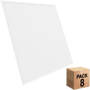 Pack 8 paneles LED 60x60 cm 40W Philips CertaDrive UGR19