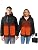 Chaqueta con calefacción 10.000 mAh, impermeable y abrigada