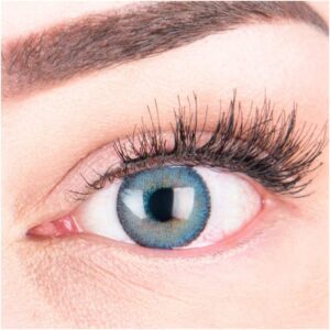 GLAMLENS lentes azules Mirel Blue + estuche - 90 días