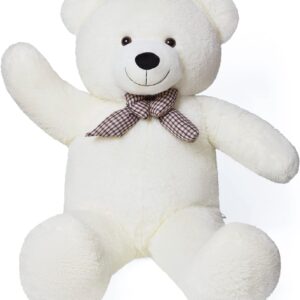 YunNasi Oso de Peluche Gigante 120 cm - Blanco y Suave