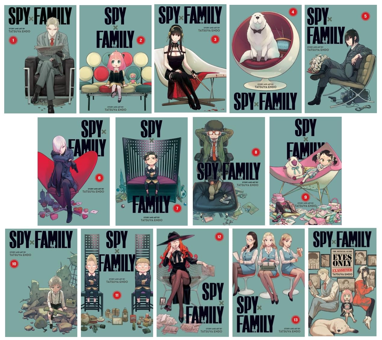 Colección Spy x Family Manga (Vol. 1-11) - 11 libros