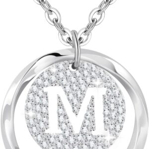 Collar personalizado con iniciales en plata | Tusuzik