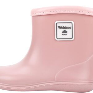 Botas de agua unisex Weishuo para niños impermeables