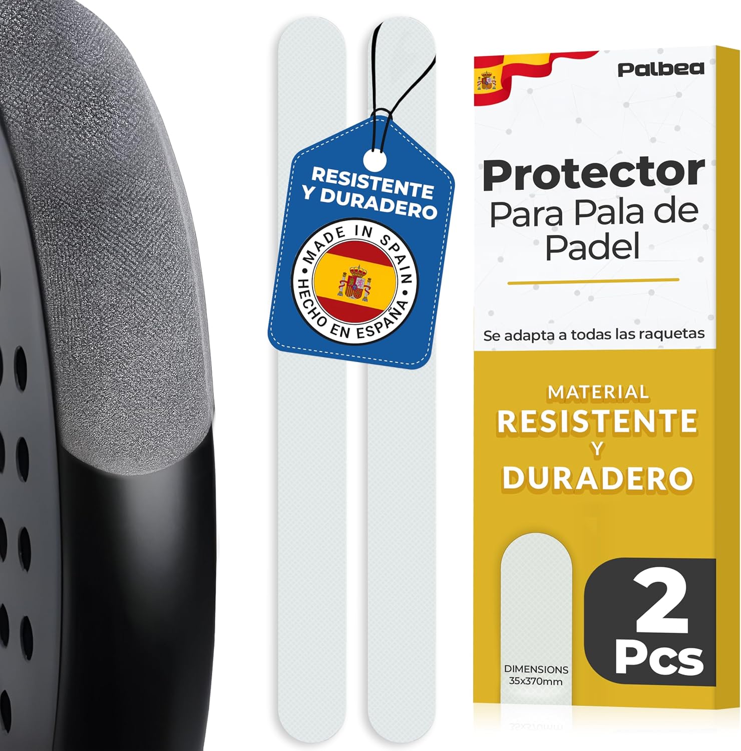 Palbea Protector Pala Pádel Transparente - 1/2/3/5 uds.