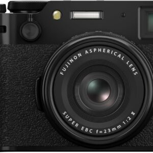 Fujifilm X100VI Noir - Cámara compacta profesional 40,2 MP