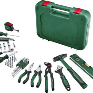 Juego de herramientas Bosch Advanced 52 piezas para bricolaje