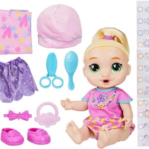 Baby Alive Lala GooGoo, muñeca interactiva 3 etapas