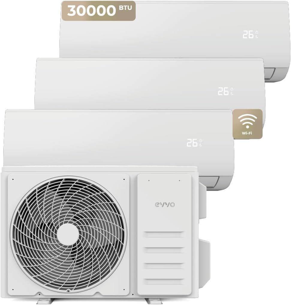Aire Acondicionado EVVO CLIMA Multi 3x1 WiFi 9000+9000+12000 BTU